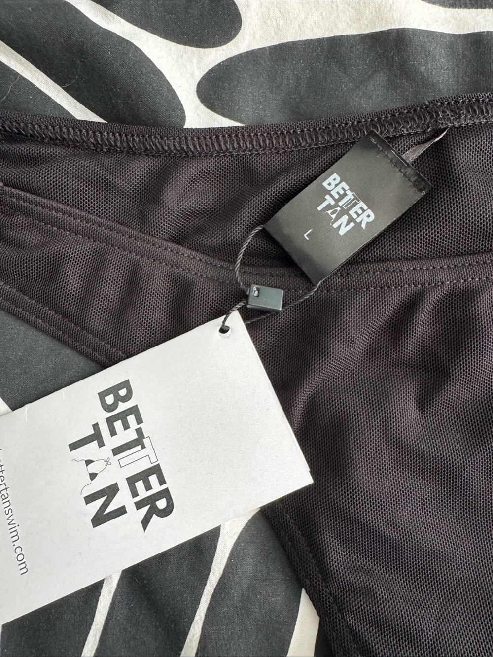 Better Tan Tan-through Ios Bottom in Black - Picture 4 of 5